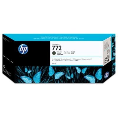 HP 772 Matná Černá inkoustová kazeta DesignJet, 300 ml