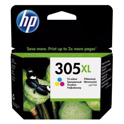 HP Ink Cartridge 305XL CMY Original for - DeskJet 2300, 2710, 2720, DeskJet Plus 4100, ENVY 6000, ENVY Pro 6400
