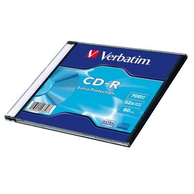 Verbatim CD-R80 Data Life 52x , Slim, 200pcs box