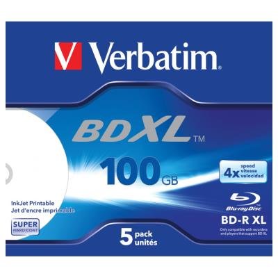 Blu-Ray médium Verbatim BD-R XL 100GB 5ks