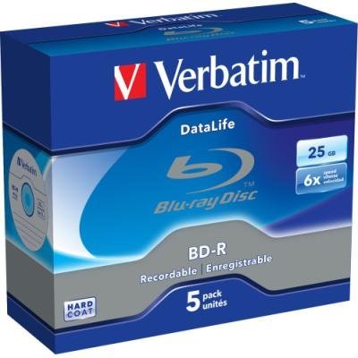 Blu-Ray médium Verbatim BD-R 25GB 5ks