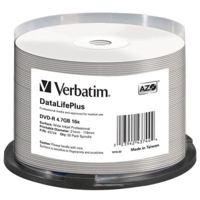 DVD médium Verbatim DVD-R 4,7GB 50ks