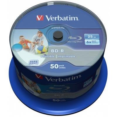 Blu-Ray médium Verbatim BD-R DataLife 25GB 50ks