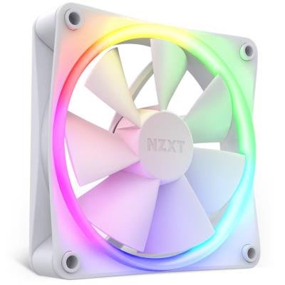 NZXT F120 RGB bílý