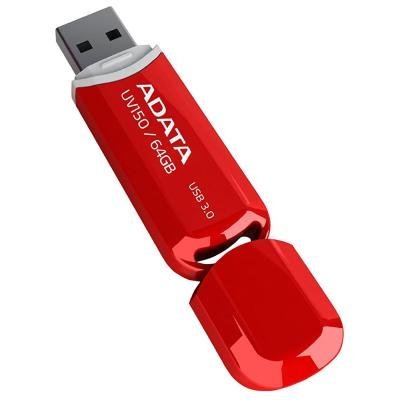 ADATA DashDrive Value UV150 64GB / USB 3.0 / červená