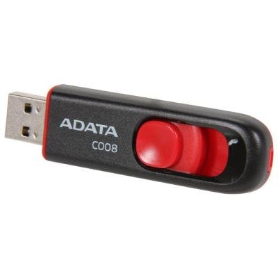 ADATA FlashDrive C008 16GB / USB 2.0 / black-red