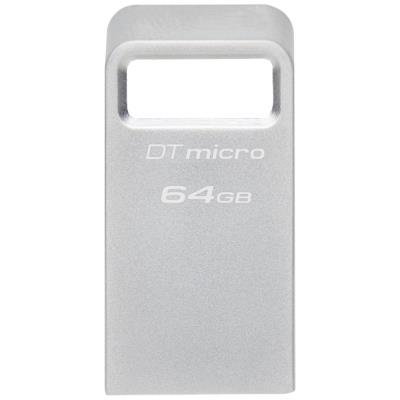 KINGSTON DataTraveler MICRO 64GB / USB 3.2 / kovové tělo