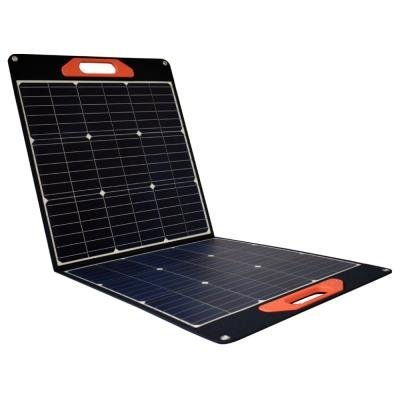GOOWEI ENERGY Solar folding panel SN-ME-SC100W 100W for charging NTB by DC connector, USB A and C ports