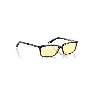 GUNNAR kancelářske/herní brýle HAUS ONYX * skla AMBER (BLF 65) * GUNNAR focus