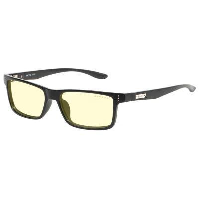 GUNNAR kancelářské dioptrické brýle VERTEX / obroučky v barvě ONYX / jantarová skla / dioptrie +1,5