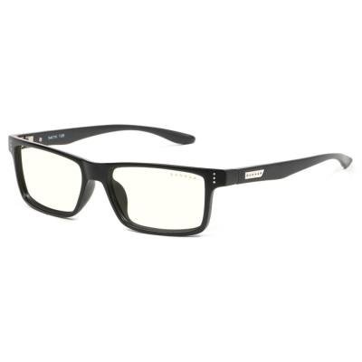 GUNNAR kancelářske/herní dioptrické brýle VERTEX READER ONYX * skla CLEAR (BLF 35) * dioptrie +1