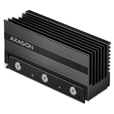 AXAGON hliníkový pasivní chladič pro M.2/NVMe SSD / CLR-M2XL / 2280 / výška chladiče 36mm