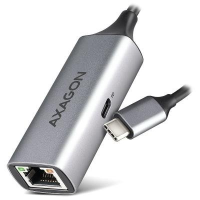 AXAGON adaptér USB-C na GLAN(RJ-45) s PD 100W / ADE-TXPD / USB 3.2 Gen1 / 15cm