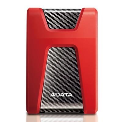 ADATA HD650 2TB HDD / Externí / 2,5" / USB 3.1 / červený