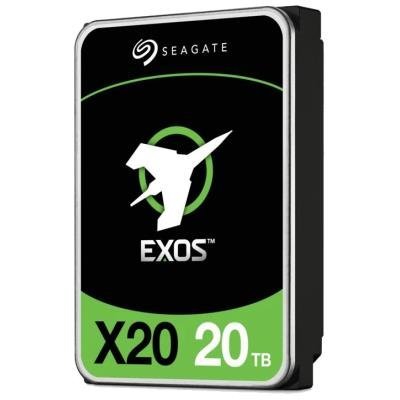 Seagate EXOS X20 20TB HDD / ST20000NM007D  / Interní 3,5" / 7200 rpm / SATAIII / 512E/4KN / 256 MB