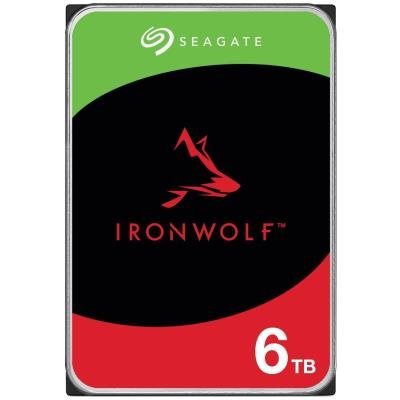 Seagate IronWolf 6TB HDD / ST6000VN006 / Interní 3,5" / 5400 rpm / SATA 6Gb/s /256 MB