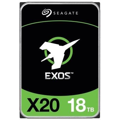 SEAGATE Exos X20 18TB HDD / ST18000NM000D / SAS / 3,5" / 7200 rpm / 256MB / 512E/4KN 