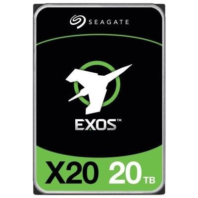 SEAGATE Exos X20 20TB HDD / ST20000NM002D / SAS / 3,5" / 7200 rpm / 256MB / 512E/4KN 