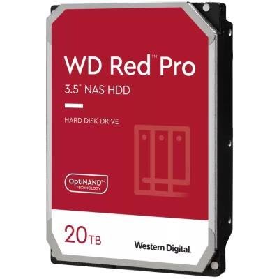 WD RED PRO 20TB / WD201KFGX / SATA III/  Interní 3,5"/ 7200rpm / 512MB