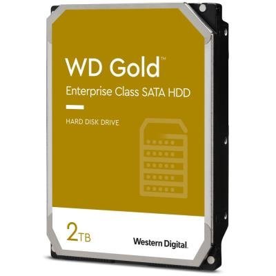 WD HDD GOLD 2TB / WD2005FBYZ / SATA 6Gb/s / Interní / 3,5" / 7200rpm / 128MB