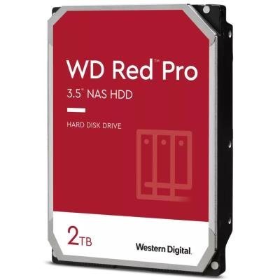 WD HDD RED Pro 2TB / WD2002FFSX / SATA 6Gb/s / Interní 3,5" / NAS / 7200 rpm / 64MB