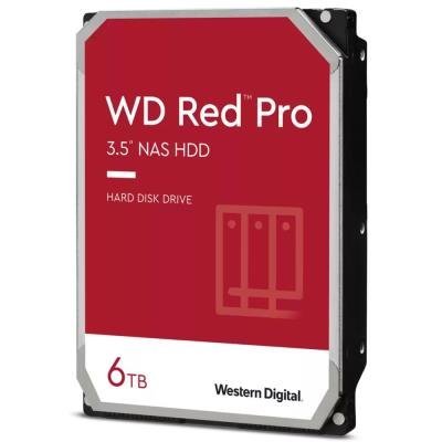 WD HDD RED Pro 6TB HDD / WD6003FFBX / SATA 6Gb/s / Interní 3,5"/ 7200 rpm / 256MB