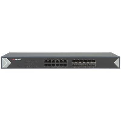 Hikvision DS-3E0524TF - Full Gb Switch 12 Ethernet, 12 SFP fiber optical port