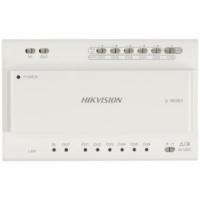 Hikvision DS-KAD706Y - Video/Audio distributor-injektor až pro 6 zařízení