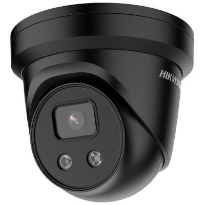 Hikvision DS-2CD2386G2-ISU/SL(2.8mm)(C)/BLACK - 8MPix IP Turret AcuSense kamera; IR 30m, A/A, mikrofon, repro, blikač