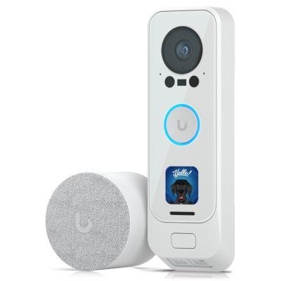 Ubiquiti G4 Doorbell Professional PoE Kit - G4 Doorbell Pro s PoE portem + Smart Chime s PoE portem, bílý