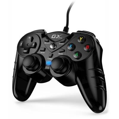 GENIUS GX Gaming gamepad GX-17UV/ wired/ USB/ vibration/ for PC and PS3