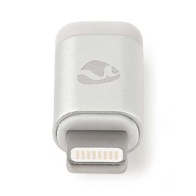 Redukce Nedis Lightning (M) na USB micro B (F)