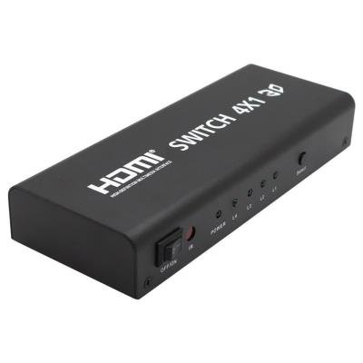 PremiumCord HDMI switch 4:1 / dálkové ovladání / s napájecím adaptérem