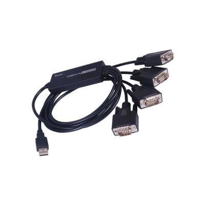 PremiumCord USB 2.0 na 4× RS-232C