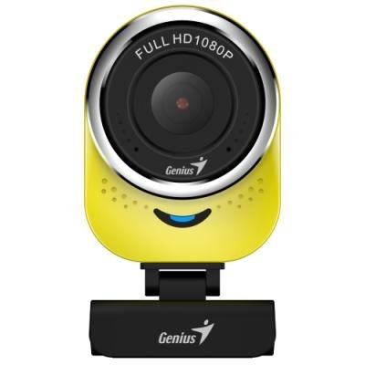 GENIUS webcam QCam 6000/ yellow/ Full HD 1080P/ USB2.0/ microphone