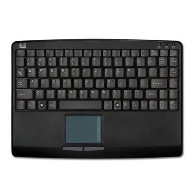 Adesso AKB-410UB Mini Touchpad Keyboard (Black, USB)