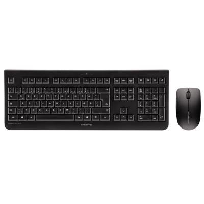 CHERRY set klávesnice + myš DW 3000/ bezdrátový/ USB/ černý