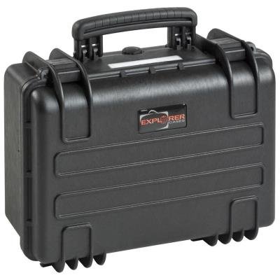 Doerr odolný vodotěsný kufr Explorer 3818 Black PH (38x27x18 cm, Foto L přihrádky, 3,6kg)