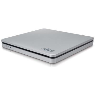 Hitachi-LG GP70NS50 / DVD-RW / external / slim / M-disc / USB / silver