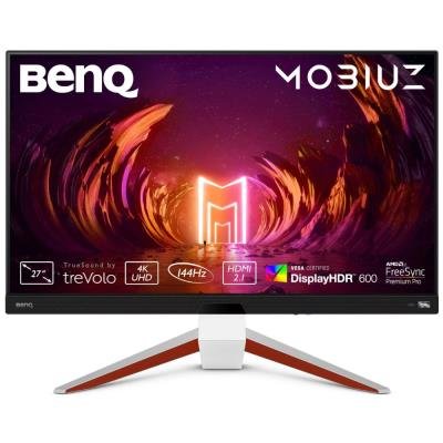 BENQ Mobiuz 27" LED EX2710U/ 3840x2160/ IPS panel/ 1000:1/ 1ms/ 2x HDMI/ DP/ 144Hz/ black