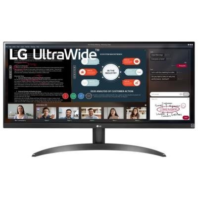 LG monitor 29WP500 29" IPS ultrawide / 2560 x 1080/ 200cdm2/ 5ms / HDMI / černý
