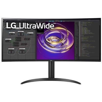 LG monitor 34WP85CP zakřivený IPS / 34" /21:9/ 3440x1440 / 1000:1 / 5ms / 300cd / 60Hz / 2xHDMI / DP  / USB-C/repro/černý