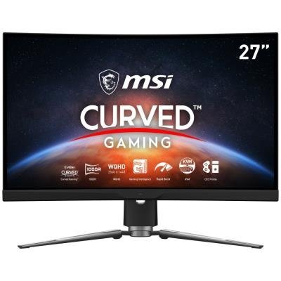 MSI Gaming MPG ARTYMIS 273CQR QD/ 27"zakřivený / 2560x1440/ VA LED/1ms/ 400cd/m2/ 3000:1/ HDMI/ DP/ černý