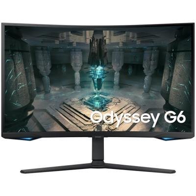 Samsung Odyssey G65B/ 32"/ prohnutý/ 2560x1440/ VA/ 1ms/ 350 cd/m2/ DP/ HDMI/ USB/ LAN/ WiFi/ BT/ VESA/ PIVOT/ černý