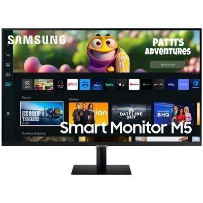 Samsung Smart Monitor M50C/ 27"/ 1920x1080/ VA/ 4ms/ 250 cd/m2/ HDMI/ USB/ VESA/ černý