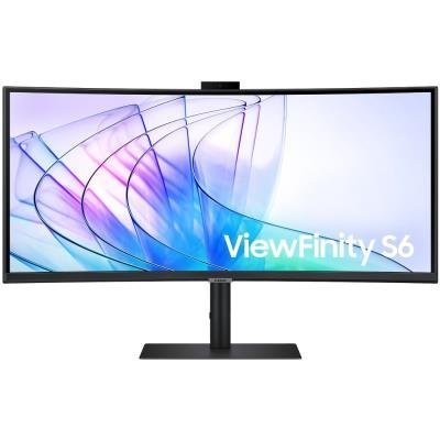 Samsung ViewFinity S65VC/ 34"/ prohnutý/ 3440x1440/ VA/ 5ms/ 350cd/m2/ HDMI/ DP/ USB/ jack/ VESA/PIVOT/ černý