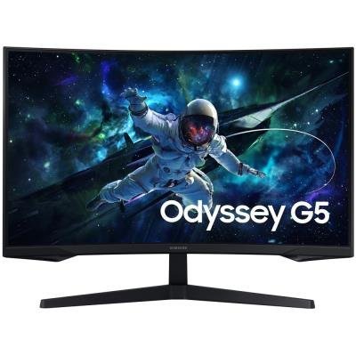 Samsung Odyssey G55C/ 27"/ 2560x1440/ VA/ 1ms/ 300cd/m2/ HDMI/ DP/ jack/ VESA/ černý