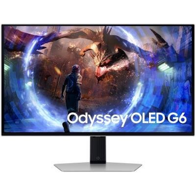 Samsung Odyssey OLED G6 27" / G60SD / QHD 2560x1440  / 16:9 / OLED / 0,03ms / 360Hz / Jack/HDMI/DP/USB/PIVOT/VESA