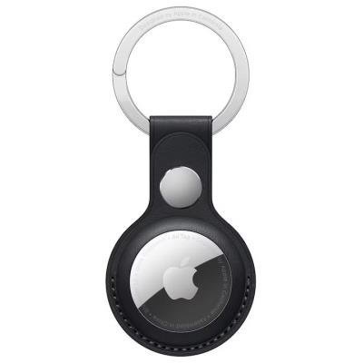 Apple AirTag Leather Key Ring temně inkoustová 