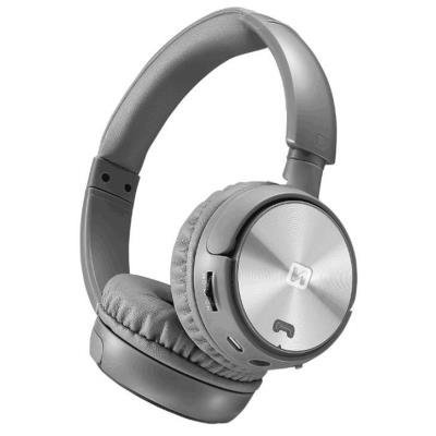 Headset SWISSTEN Trix stříbrno-šedý